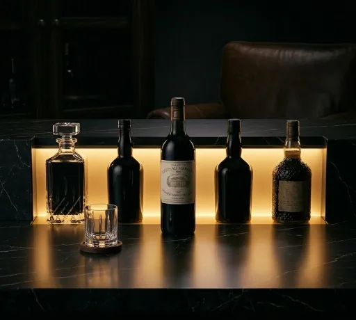 Bespoke Home Bar Setup